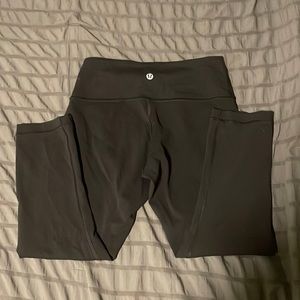 Black cropped lululemon leggings!
